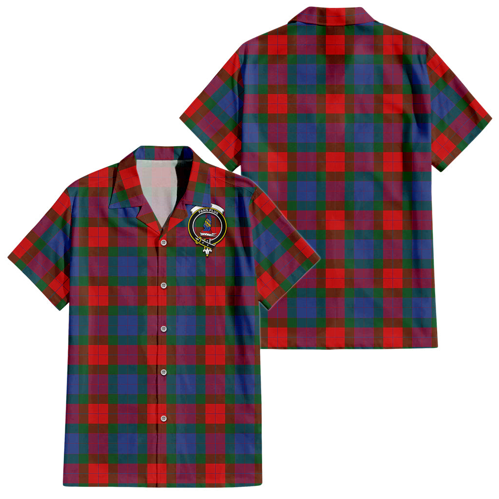 Mar Tartan Hawaiian Shirt with Family Crest - Tartan Vibes Clothing