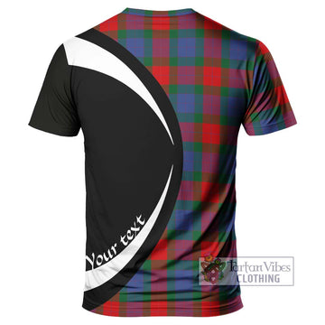 Mar Tartan T-Shirt with Family Crest Circle Style - Tartan Vibes Clothing