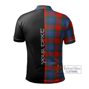 Mar Tartan Polo Shirt with Family Crest and Half Of Me Style - Tartan Vibes Clothing