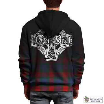 Mar Tartan Hoodie Featuring Alba Gu Brath Family Crest Celtic Inspired - Tartan Vibes Clothing