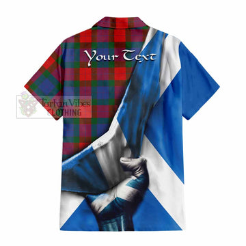 Mar Tartan Hawaiian Shirt with Family Crest Scotland Patriotic Style - Tartan Vibes Clothing