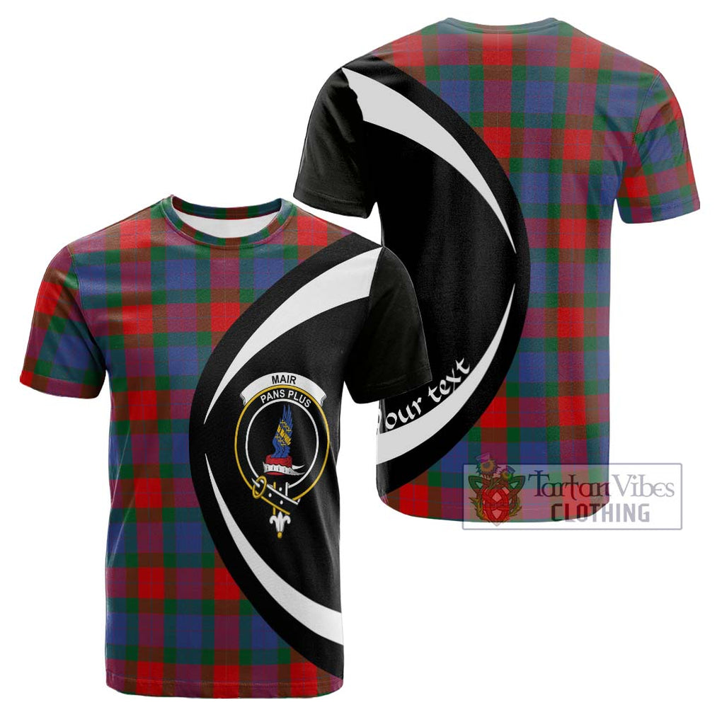 Mar Tartan Cotton T-shirt with Family Crest Circle Style Kid's Shirt - Tartan Vibes Clothing