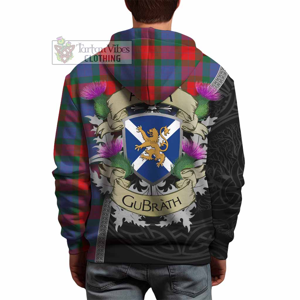 Mar Tartan Family Crest Hoodie Lion Rampant Royal Thistle Shield Celtic Inspired - Tartan Vibes Clothing