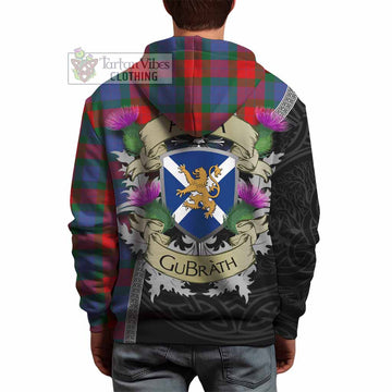 Mar Tartan Family Crest Hoodie Lion Rampant Royal Thistle Shield Celtic Inspired - Tartan Vibes Clothing