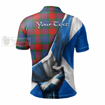 Mar Tartan Polo Shirt with Family Crest Scotland Patriotic Style - Tartan Vibes Clothing