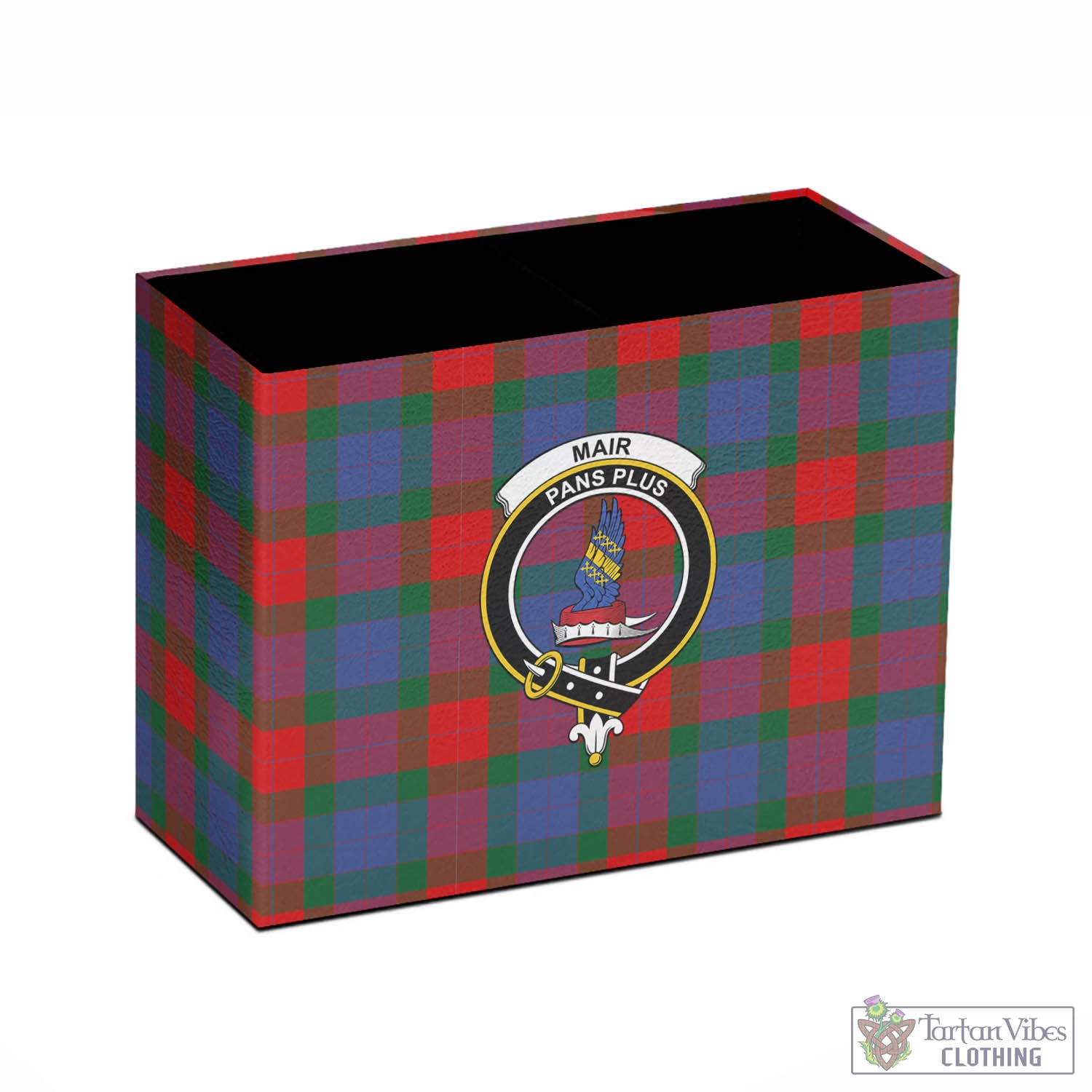 Mar Tartan Pen Holder with Family Crest - Tartan Vibes Clothing