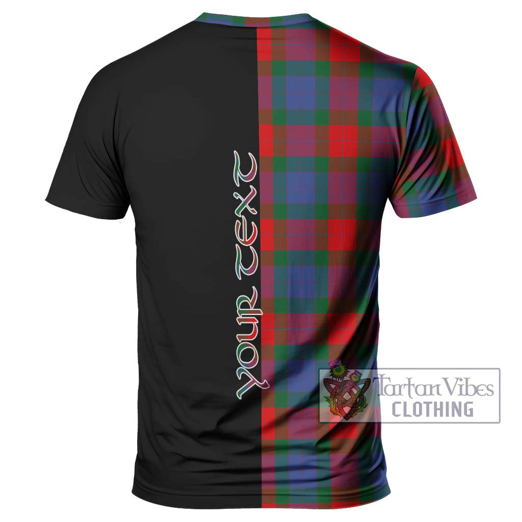 Mar Tartan T-Shirt with Family Crest and Half Of Me Style - Tartan Vibes Clothing