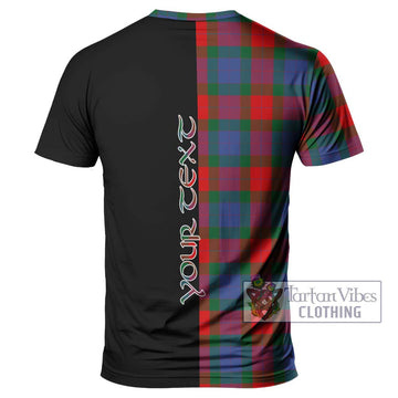 Mar Tartan T-Shirt with Family Crest and Half Of Me Style - Tartan Vibes Clothing