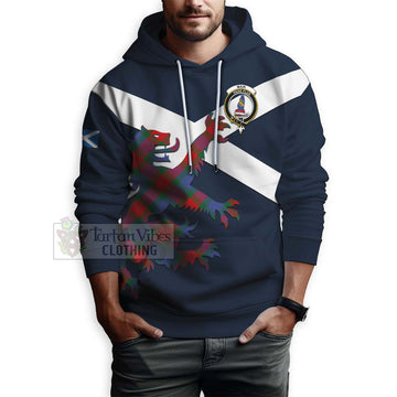 Mar Tartan Lion Rampant Hoodie Proudly Display Your Heritage with Alba Gu Brath and Clan Name - Tartan Vibes Clothing