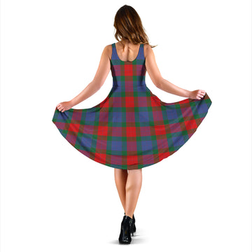 Mar Tartan Sleeveless Midi Womens Dress - Tartan Vibes Clothing