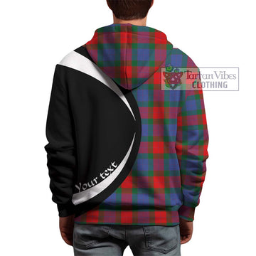 Mar Tartan Hoodie with Family Crest Circle Style - Tartan Vibes Clothing
