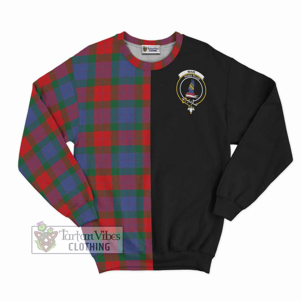 Mar Tartan Sweatshirt with Family Crest and Half Of Me Style - Tartan Vibes Clothing