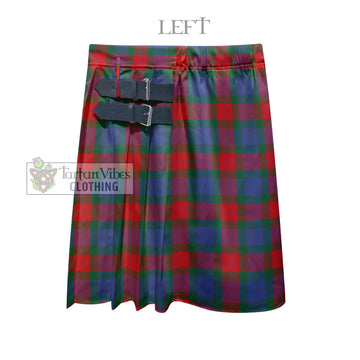 Mar Tartan Men's Pleated Skirt - Fashion Casual Retro Scottish Kilt Style