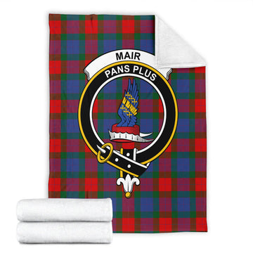Mar Tartan Blanket with Family Crest - Tartan Vibes Clothing