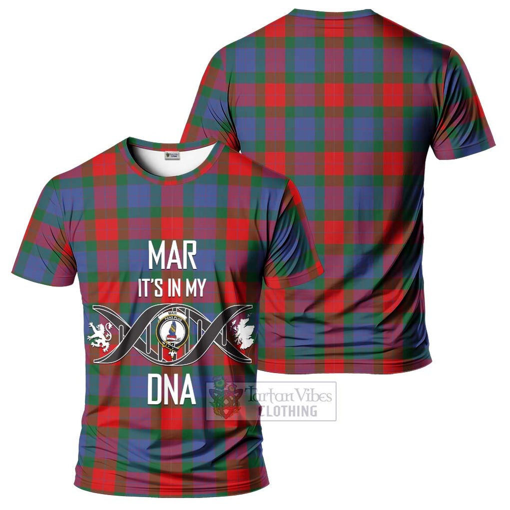 Mar Tartan T-Shirt with Family Crest DNA In Me Style - Tartan Vibes Clothing