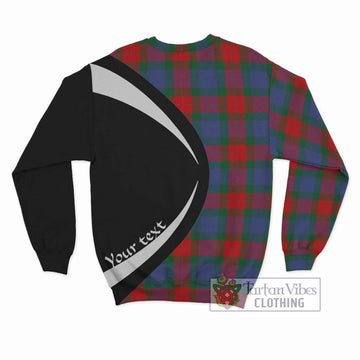 Mar Tartan Sweatshirt with Family Crest Circle Style - Tartan Vibes Clothing