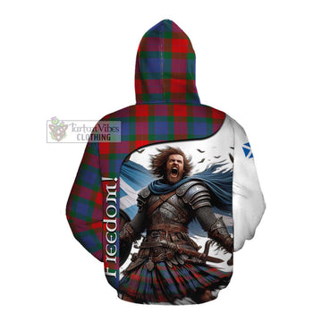 Mar Crest Tartan Cotton Hoodie Inspired by the Freedom of Scottish Warrior Pullover Hoodie - Tartan Vibes Clothing