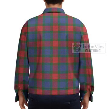 Mar Tartan Unisex Lapel Cotton Jacket - Tartan Vibes Clothing