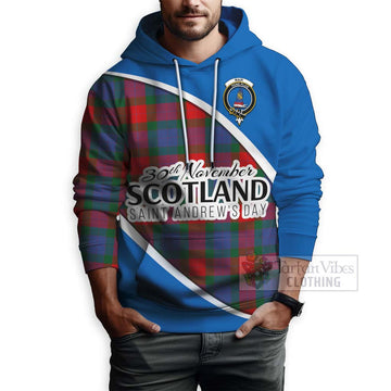 Mar Family Crest Tartan Hoodie Celebrate Saint Andrew's Day in Style - Tartan Vibes Clothing