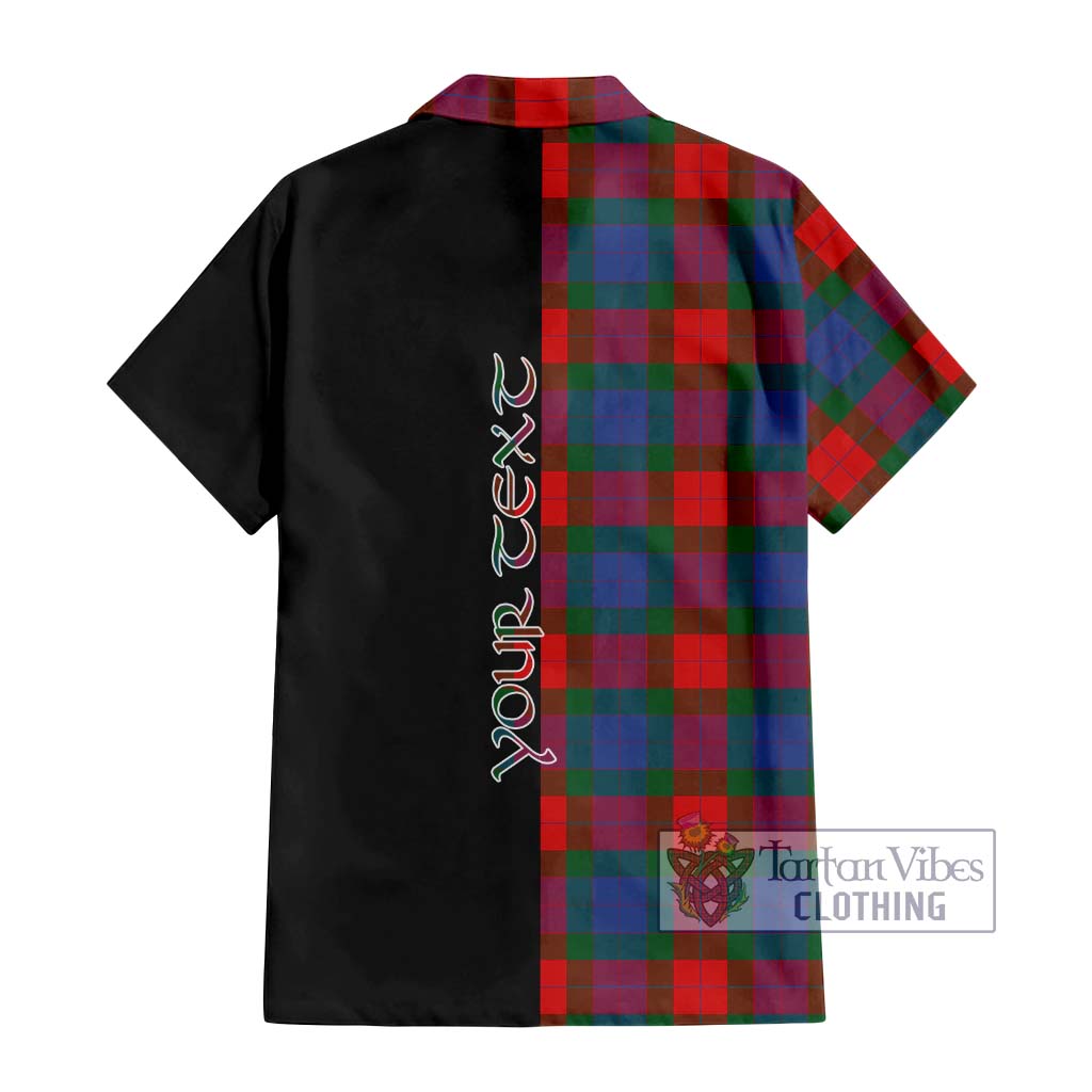 Mar Tartan Hawaiian Shirt with Family Crest and Half Of Me Style - Tartan Vibes Clothing