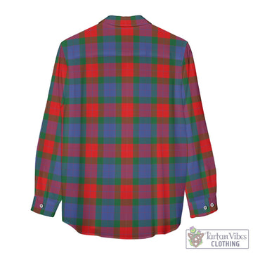 Mar Tartan Women's Casual Shirt with Family Crest - Tartan Vibes Clothing