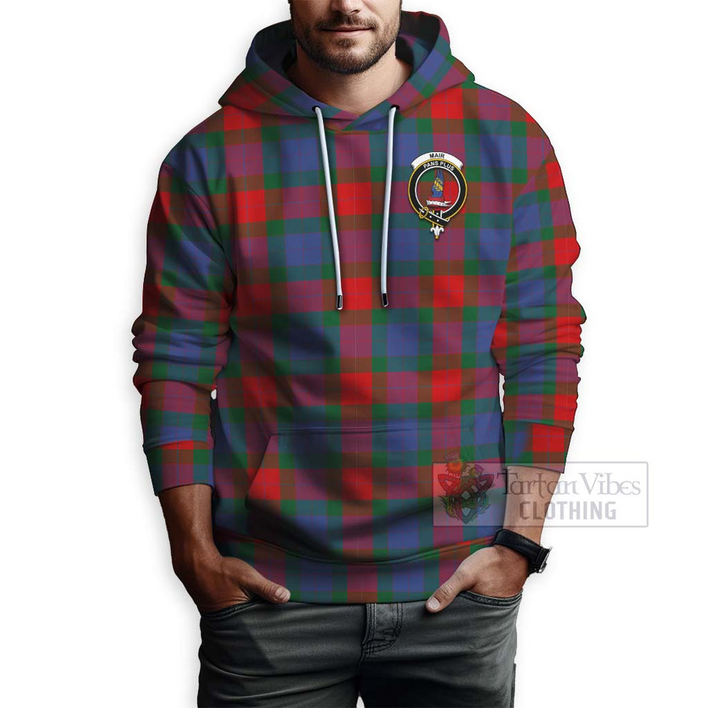 Mar Tartan Hoodie with Family Crest Celtic Skull Style - Tartan Vibes Clothing
