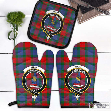 Mar Tartan Combo Oven Mitt & Pot-Holder with Family Crest - Tartan Vibes Clothing