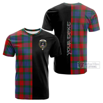 Mar Tartan Cotton T-shirt with Family Crest and Half Of Me Style Kid's Shirt - Tartan Vibes Clothing
