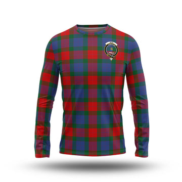 Mar Tartan Long Sleeve T-Shirt with Family Crest - Tartan Vibes Clothing