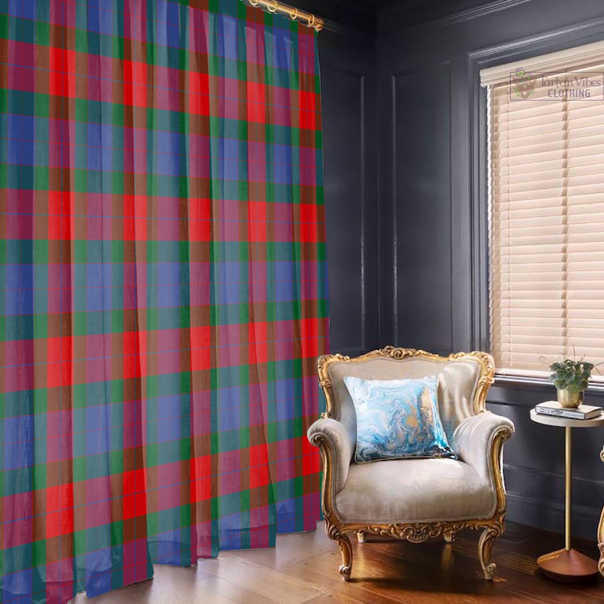 Mar Tartan Window Curtain