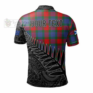Mar Crest Tartan Polo Shirt with New Zealand Silver Fern Half Style - Tartan Vibes Clothing