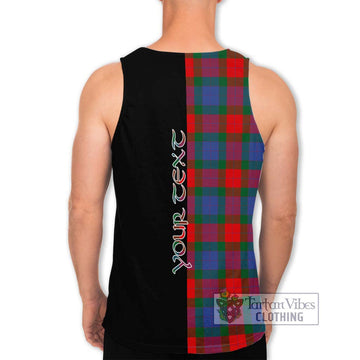 Mar Tartan Men's Tank Top with Family Crest and Half Of Me Style - Tartan Vibes Clothing