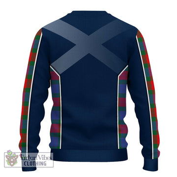 Mar Tartan Ugly Sweater with Family Crest and Lion Rampant Vibes Sport Style - Tartan Vibes Clothing