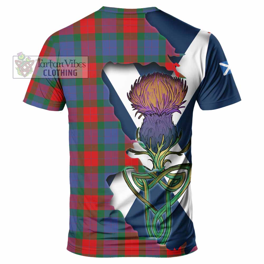 Mar Tartan Family Crest T-Shirt Scottish Thistle Celtic Inspired - Tartan Vibes Clothing