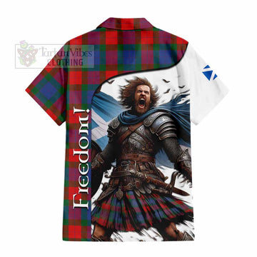 Mar Crest Tartan Hawaiian Shirt Inspired by the Freedom of Scottish Warrior - Tartan Vibes Clothing