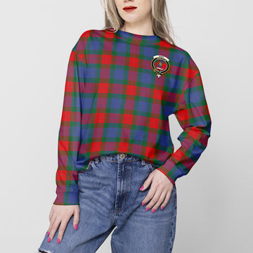 Mar Tartan Sweatshirt with Family Crest - Tartan Vibes Clothing