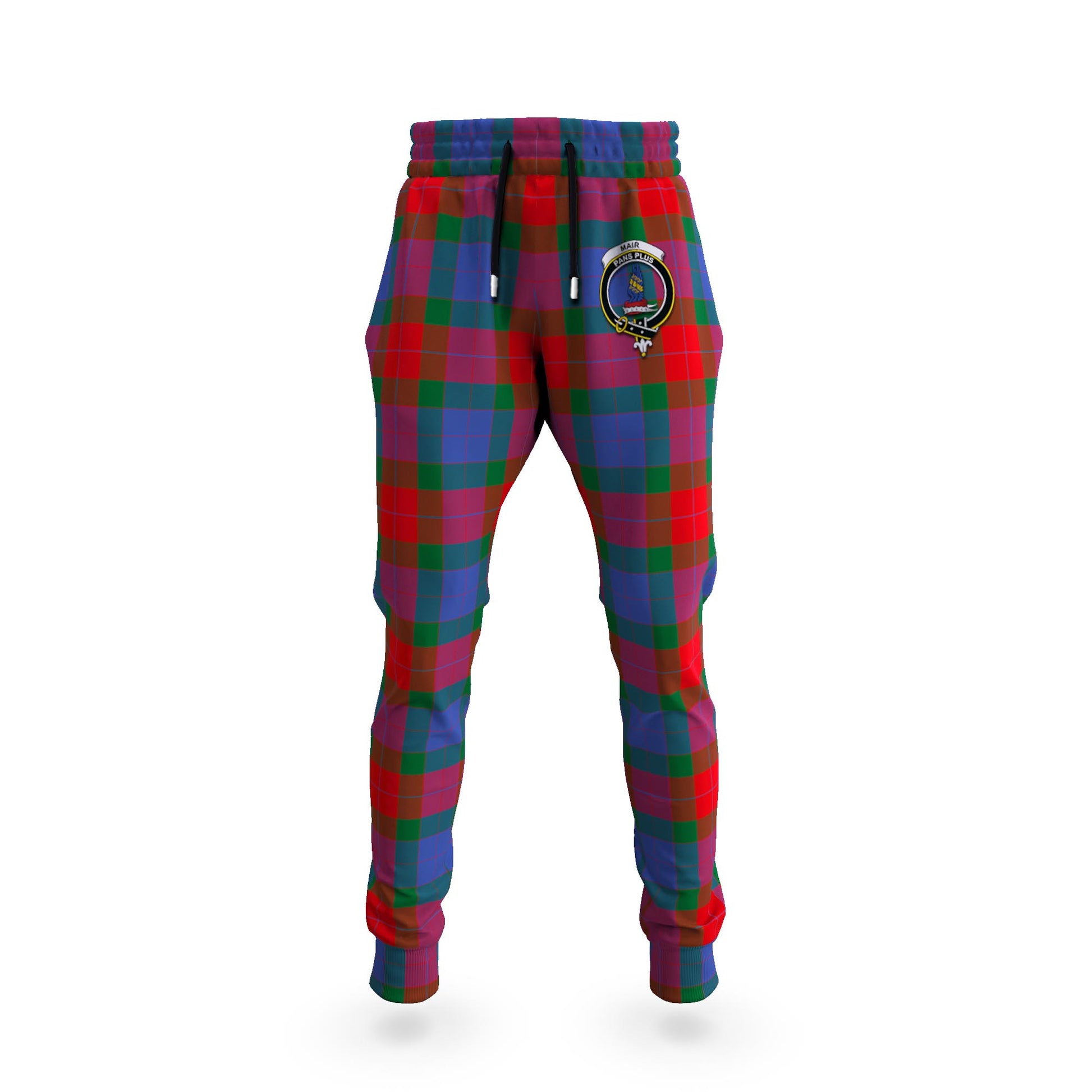 Mar Tartan Joggers Pants with Family Crest 5XL - Tartan Vibes Clothing