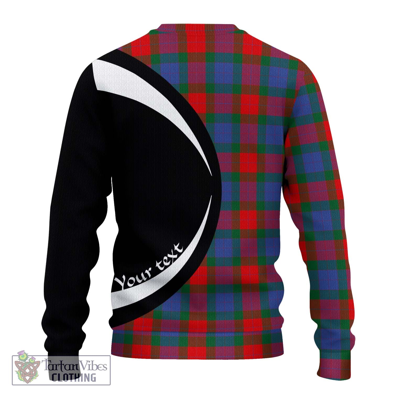 Mar Tartan Ugly Sweater with Family Crest Circle Style - Tartan Vibes Clothing