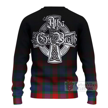 Mar Tartan Ugly Sweater Featuring Alba Gu Brath Family Crest Celtic Inspired - Tartan Vibes Clothing