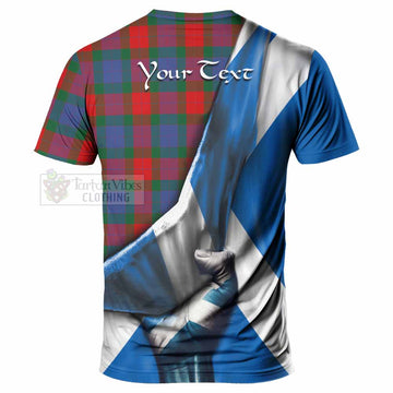 Mar Tartan T-Shirt with Family Crest Scotland Patriotic Style - Tartan Vibes Clothing