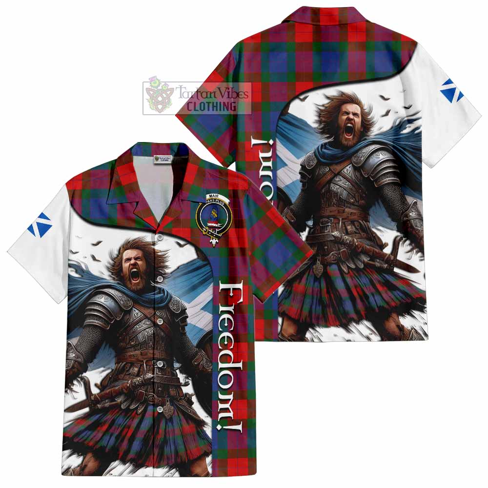 Mar Crest Tartan Hawaiian Shirt Inspired by the Freedom of Scottish Warrior - Tartan Vibes Clothing