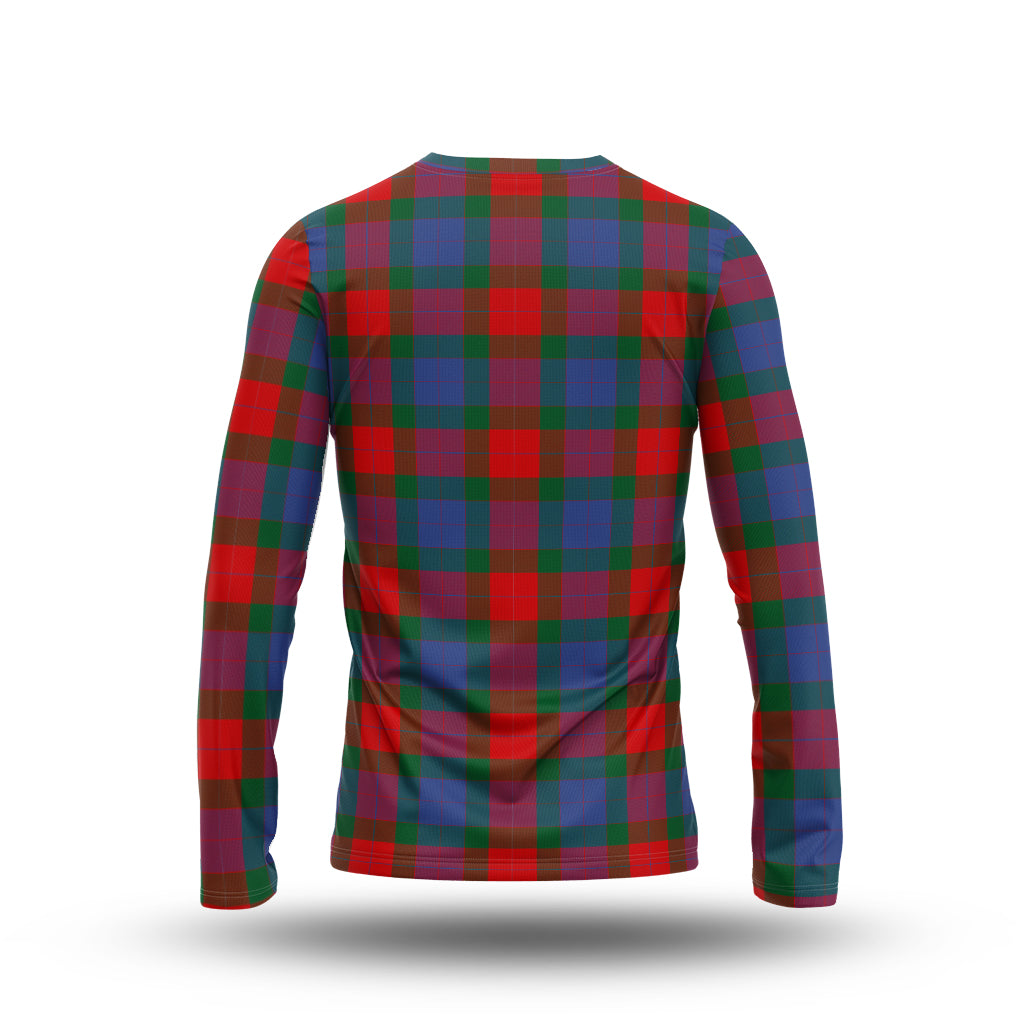 Mar Tartan Long Sleeve T-Shirt with Family Crest - Tartan Vibes Clothing
