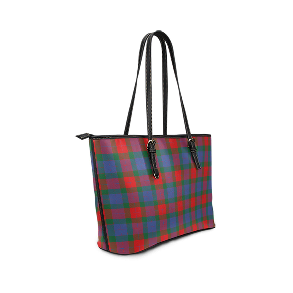 Mar Tartan Leather Tote Bag - Tartan Vibes Clothing