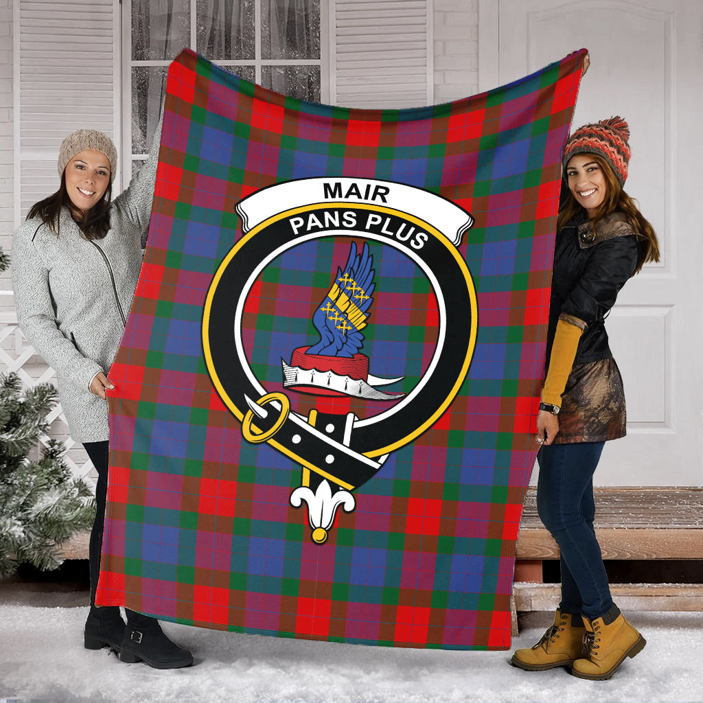 Mar Tartan Blanket with Family Crest - Tartan Vibes Clothing