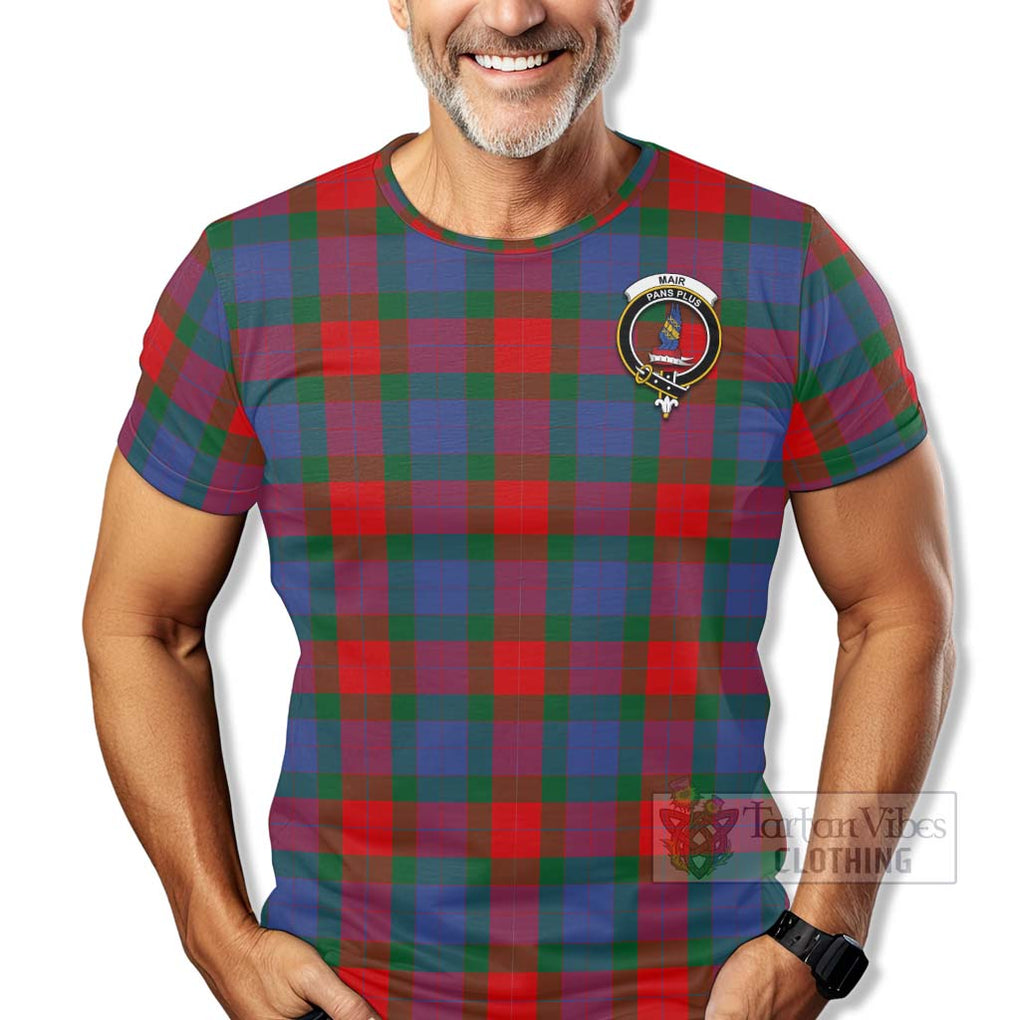 Mar Tartan T-Shirt with Family Crest Celtic Skull Style - Tartan Vibes Clothing