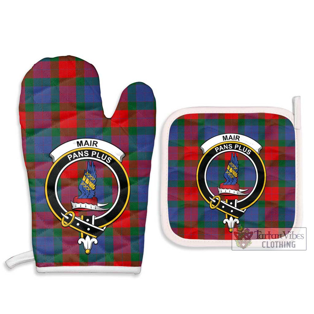 Mar Tartan Combo Oven Mitt & Pot-Holder with Family Crest - Tartan Vibes Clothing