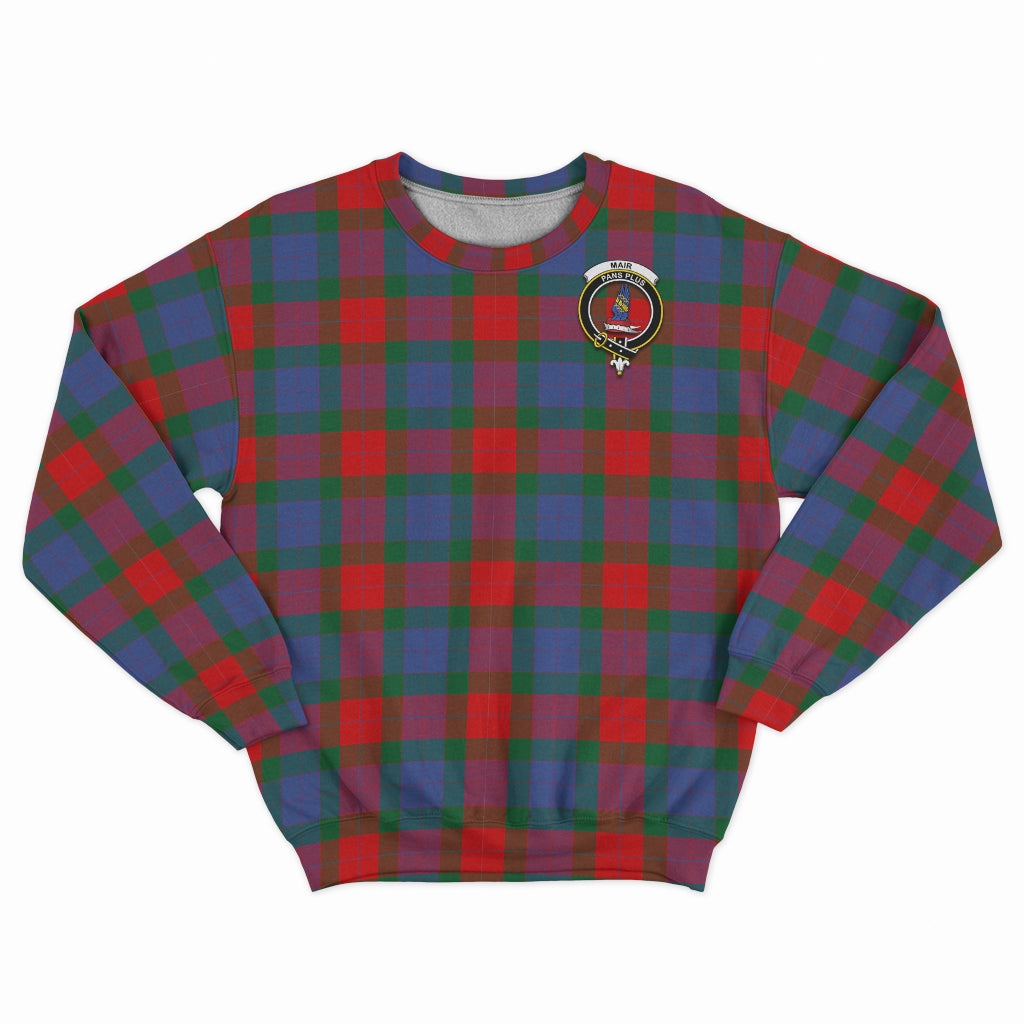 Mar Tartan Sweatshirt with Family Crest - Tartan Vibes Clothing