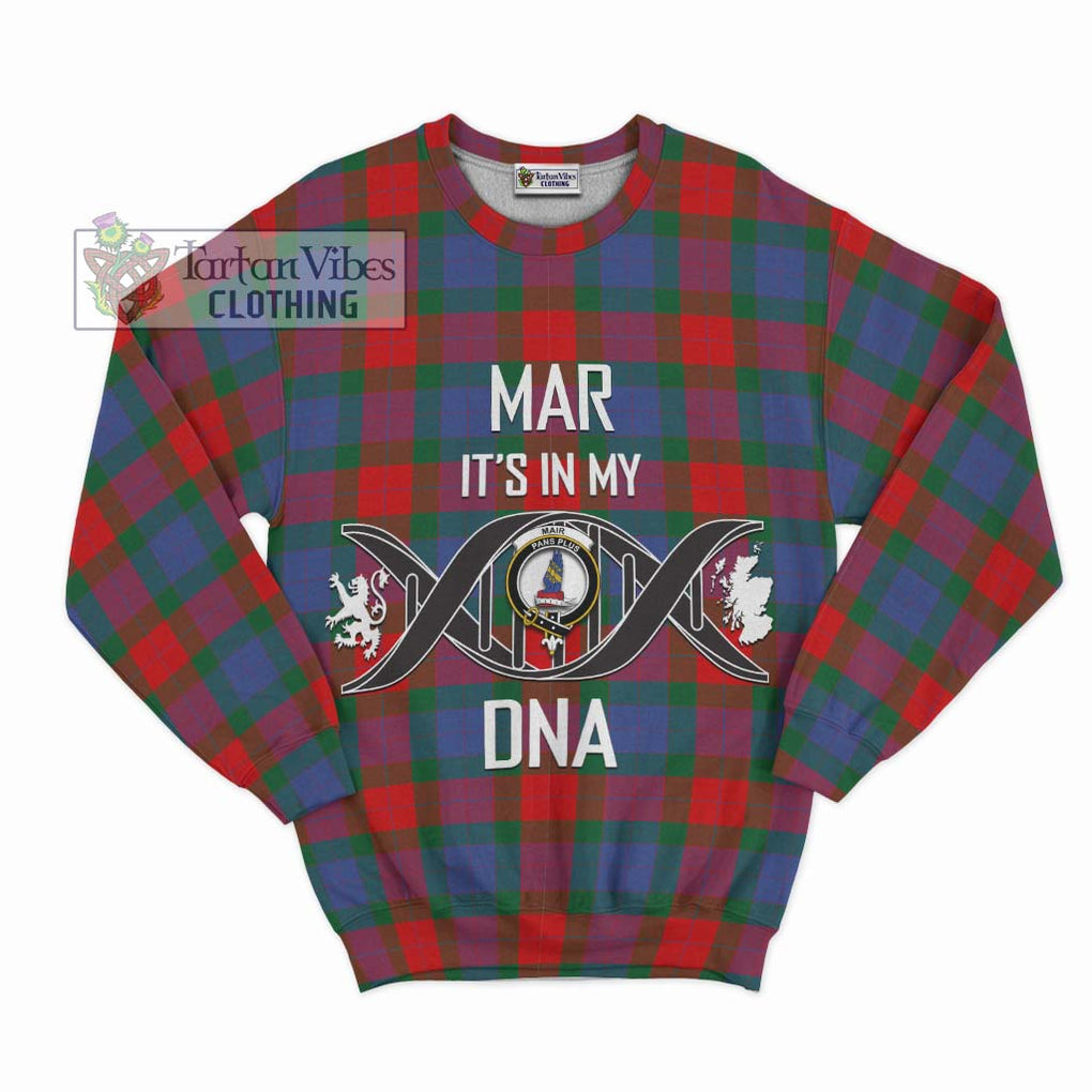 Mar Tartan Sweatshirt with Family Crest DNA In Me Style - Tartan Vibes Clothing