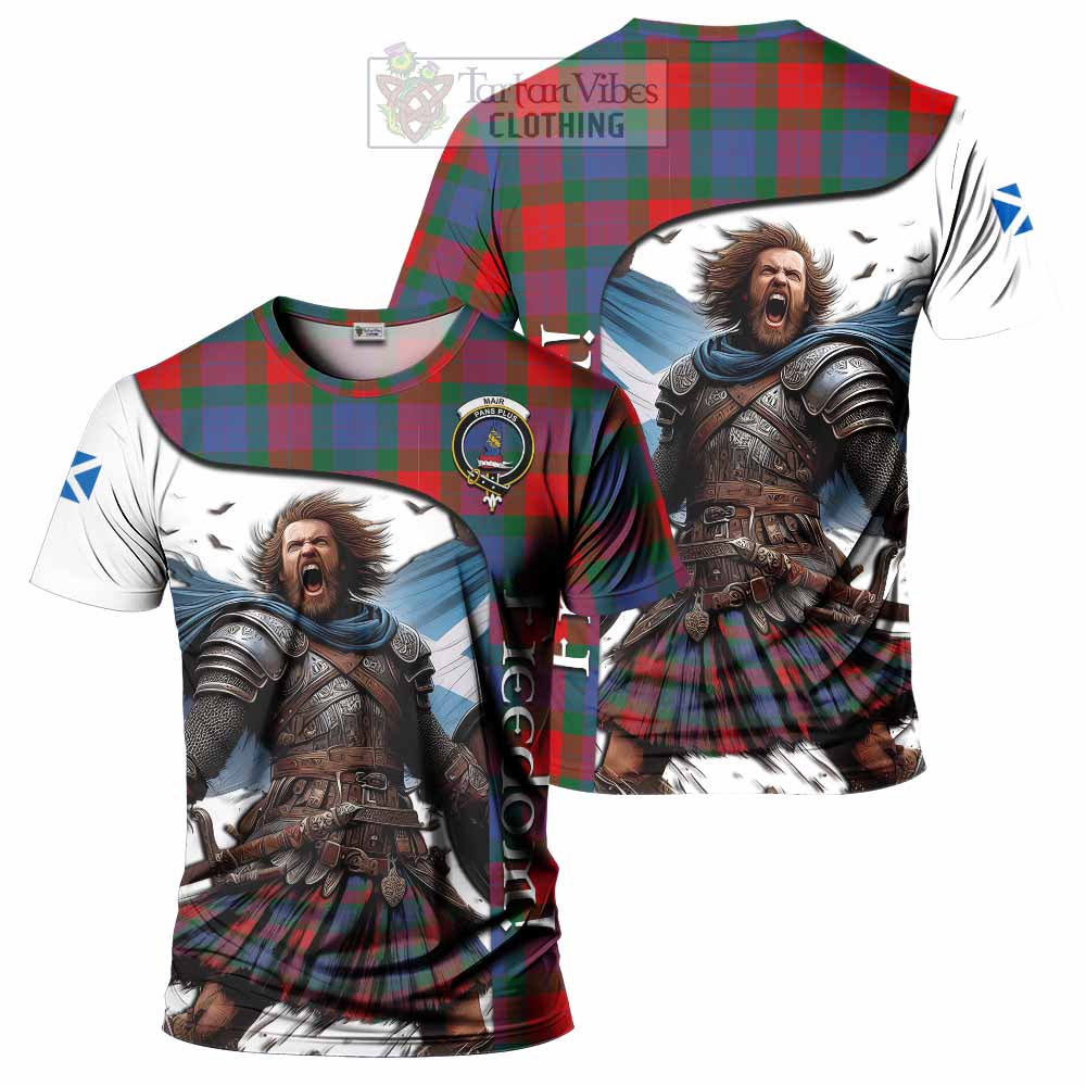 Mar Crest Tartan T-Shirt Inspired by the Freedom of Scottish Warrior - Tartan Vibes Clothing