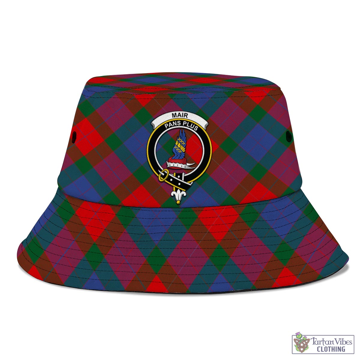 Mar Tartan Bucket Hat with Family Crest - Tartan Vibes Clothing